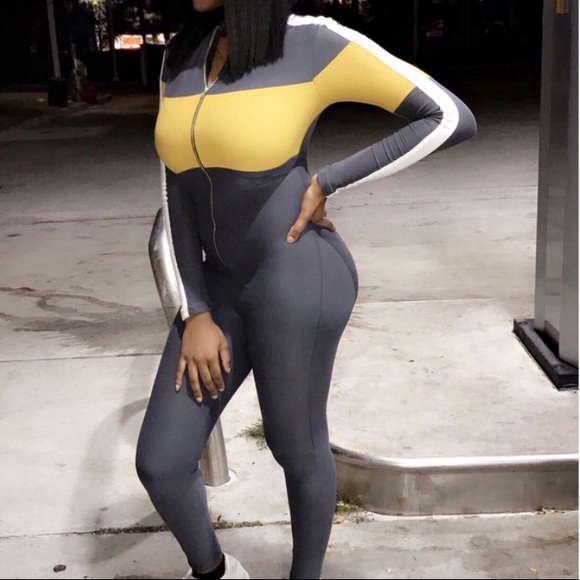 under construction lounge jumpsuit